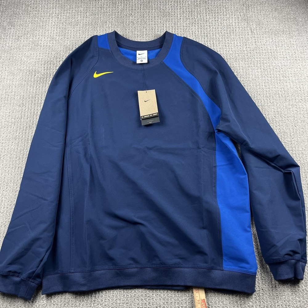 Nike Total 90 Repel Crewneck Top Mens Soccer Sports Mens Size XL HQ3396-410 NWT